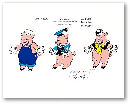 425x340 Three Little Pigs Drawing - Three Little Pigs Drawing