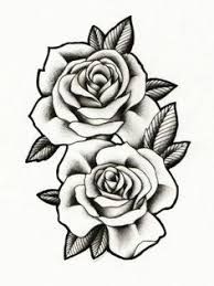 194x259 image result for three black and grey roses drawing tattoo - Three Roses Drawing