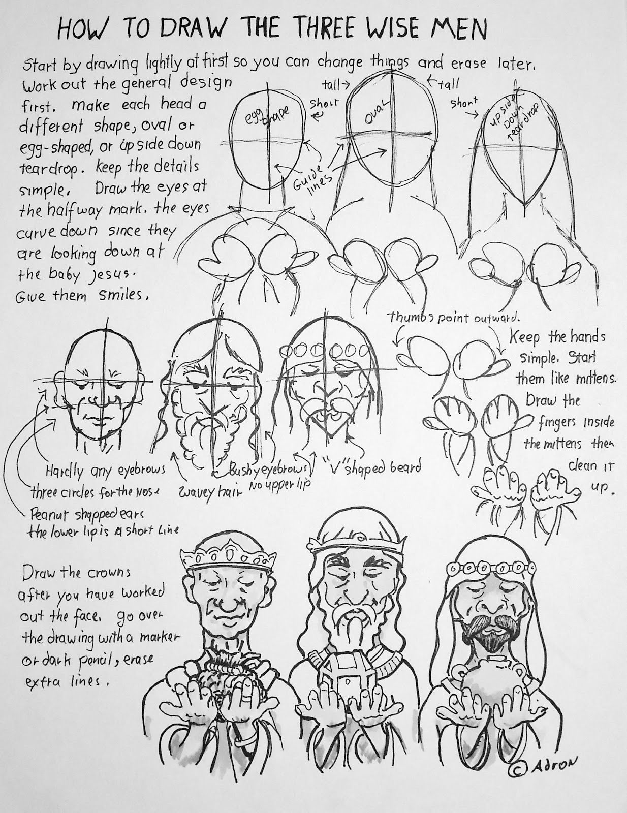 1234x1600 How To Draw The Three Wise Men Drawing How To Drawings, Three - Three Wise Men Drawing