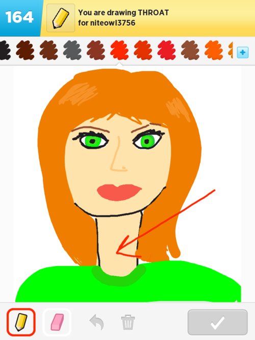 500x667 Throat Drawings - Throat Drawing