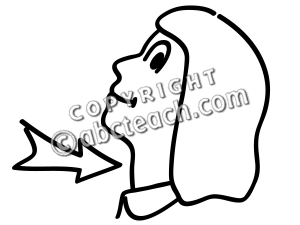 300x225 clip art basic words throat - Throat Drawing