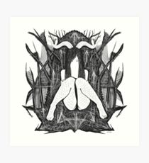 210x230 evil throne drawing art prints redbubble - Throne Drawing