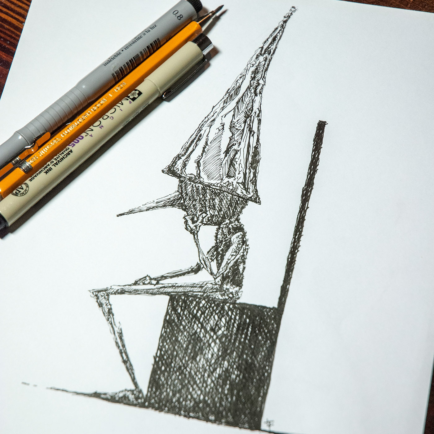 1400x1400 goblin on the throne - Throne Drawing