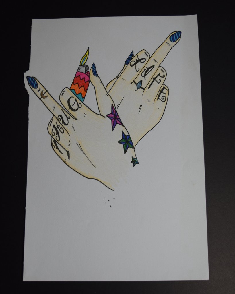 819x1024 thug life drawing - Thug Life Drawing