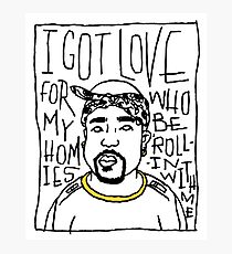 210x230 thug life drawing wall art redbubble - Thug Life Drawing