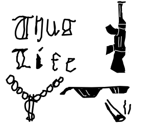 300x250 thug life drawing - Thug Life Drawing