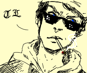 300x250 thug life drawing - Thug Life Drawing