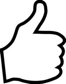 234x298 thumbs up down clip art - Thumbs Up Drawing