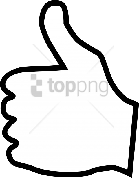 480x612 thumbs up png image with transparent background toppng - Thumbs Up Drawing