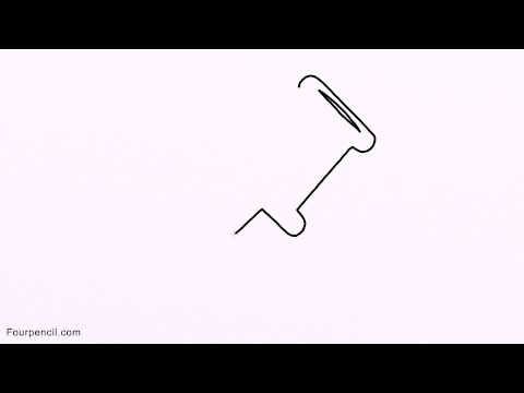 480x360 How To Draw Thumbtack Step - Thumbtack Drawing