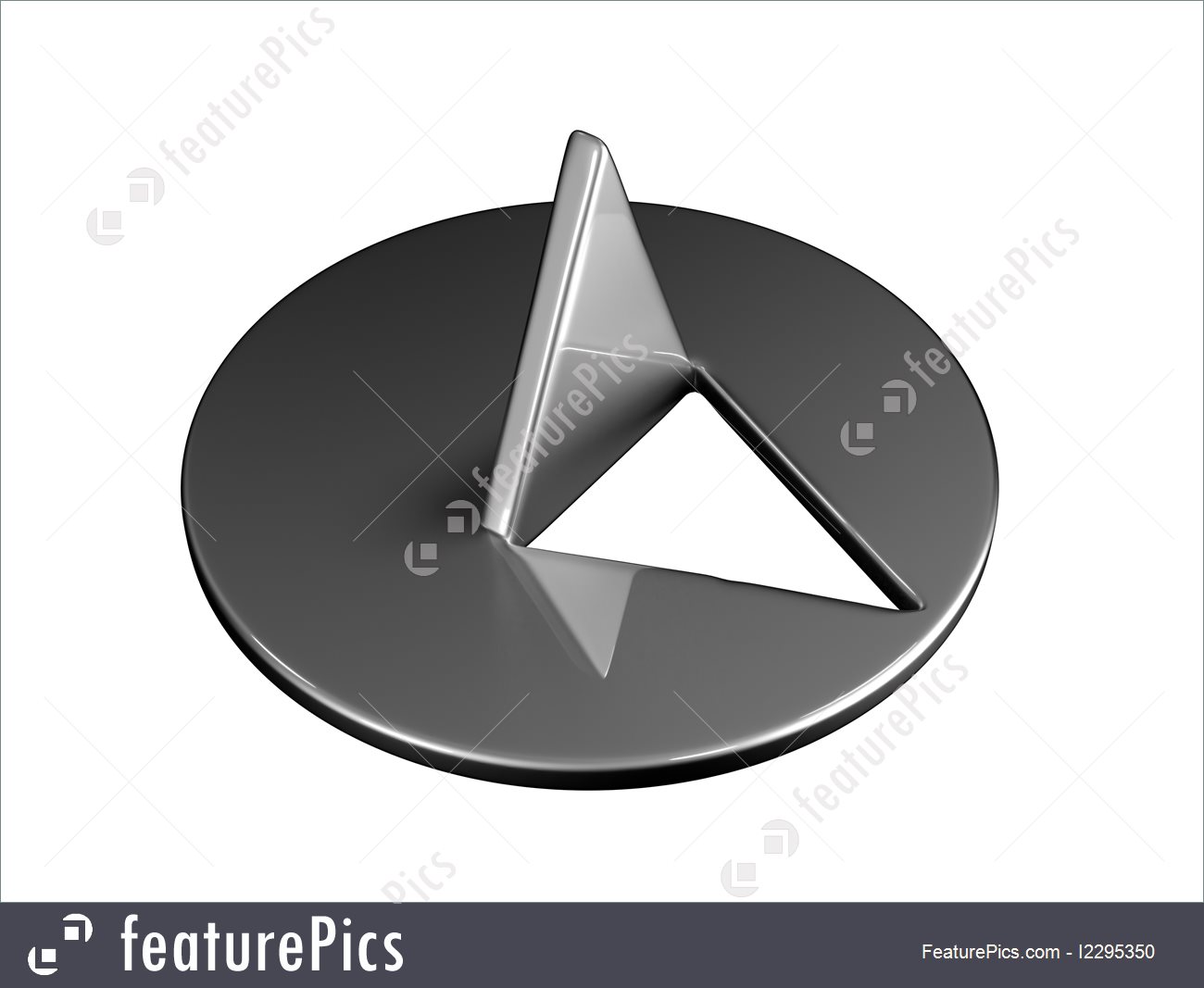 1300x1067 Metallic Thumbtack - Thumbtack Drawing