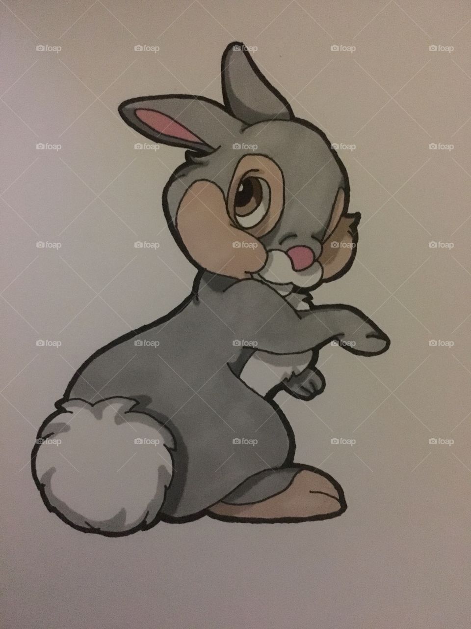 960x1280 Thumper Drawing Stock Photo - Thumper Drawing