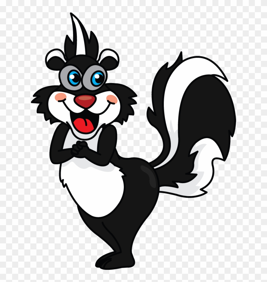 880x927 Skunk Clipart Thumper - Thumper Drawing