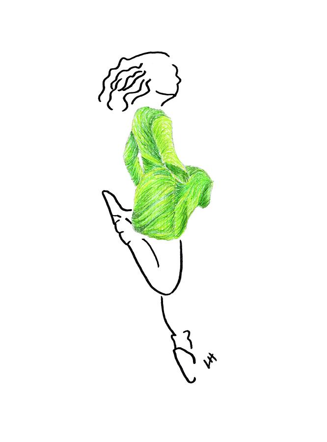 666x900 Dancer Series Thunder Drawing - Thunder Drawing