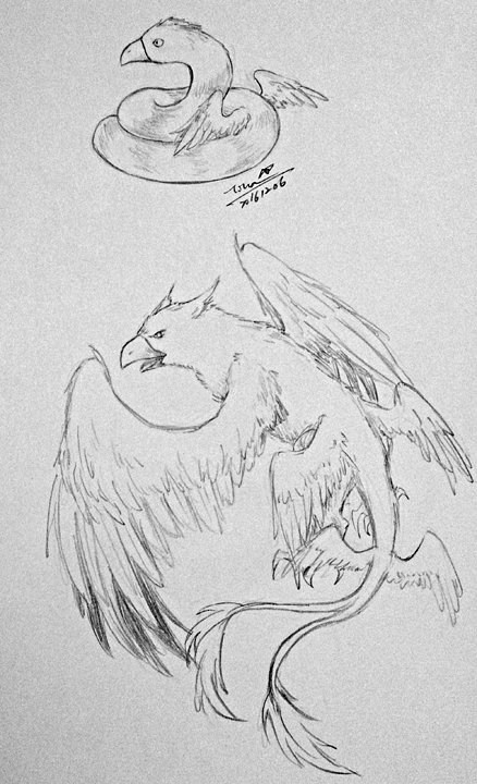 438x720 Harry Potter In Fantastische - Thunderbird Drawing