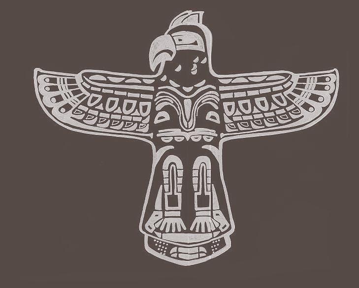 729x585 Thunderbird Drawing - Thunderbird Drawing