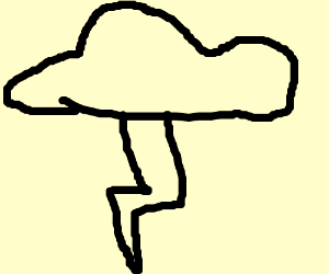 300x250 thunderbolt drawing - Thunderbolt Drawing