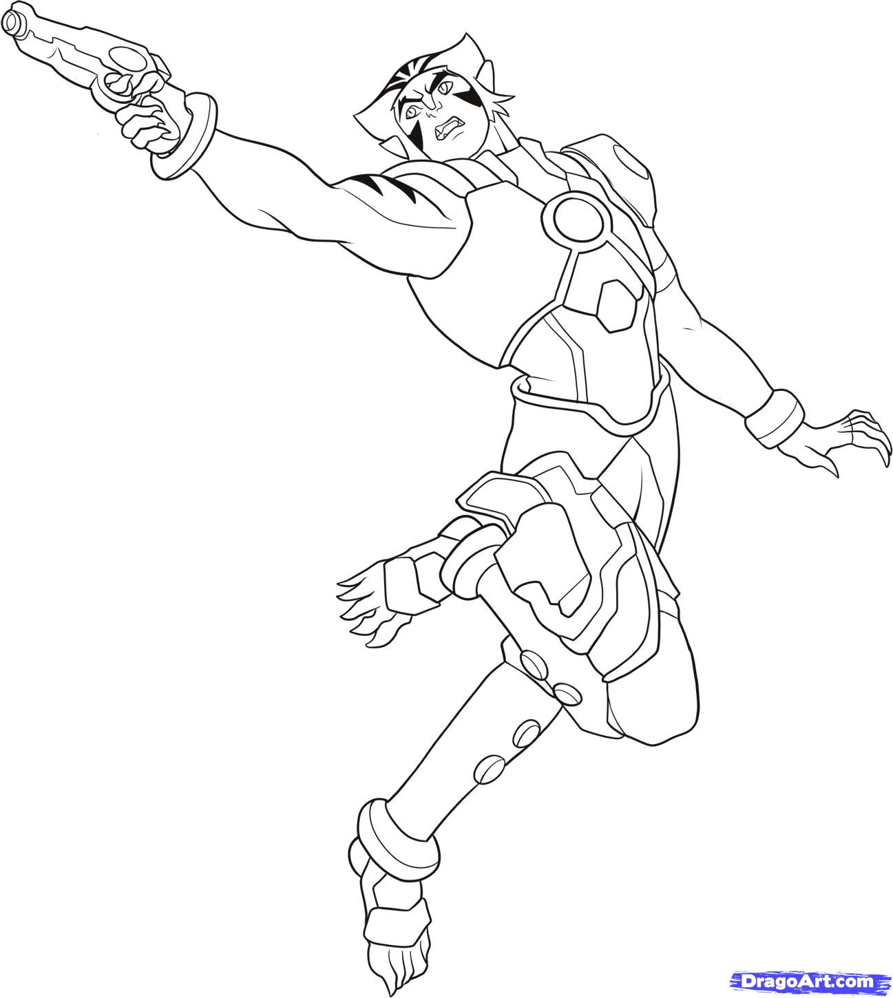 1297x1450 How To Draw Tygra, Thundercats, Step - Thundercats Drawing