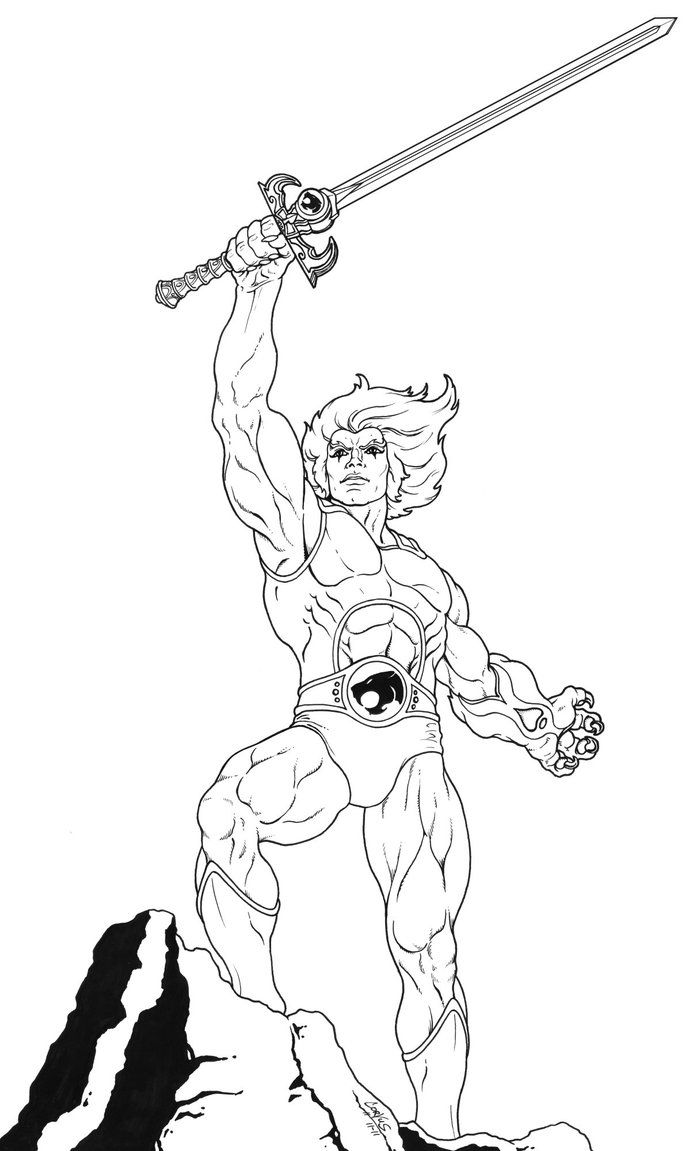 693x1151 Lion O, Lord Of The Thundercats - Thundercats Drawing