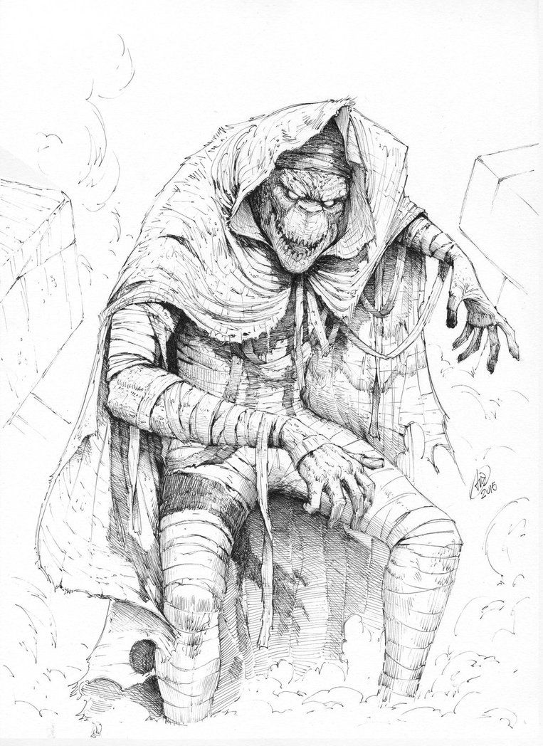 763x1048 Mumm Ra - Thundercats Drawing