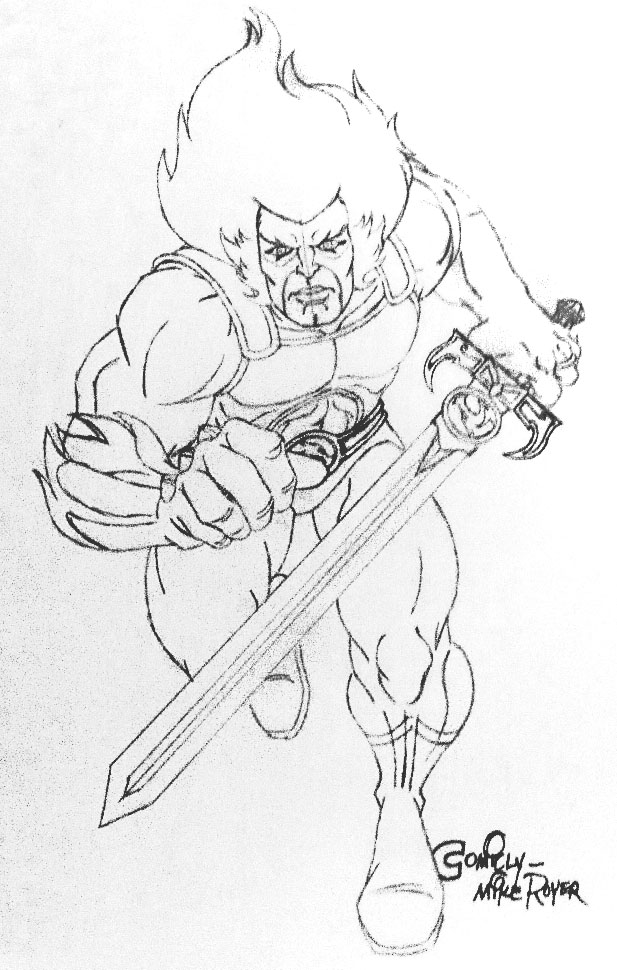 617x970 Original Thundercats Dvd Art Contest Winner - Thundercats Drawing