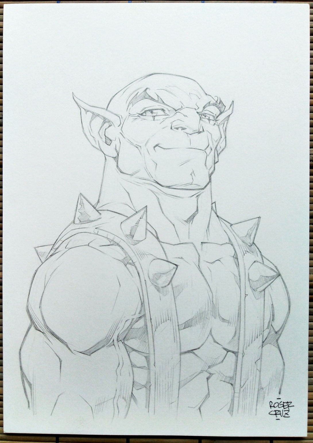 1090x1542 Panthro - Thundercats Drawing