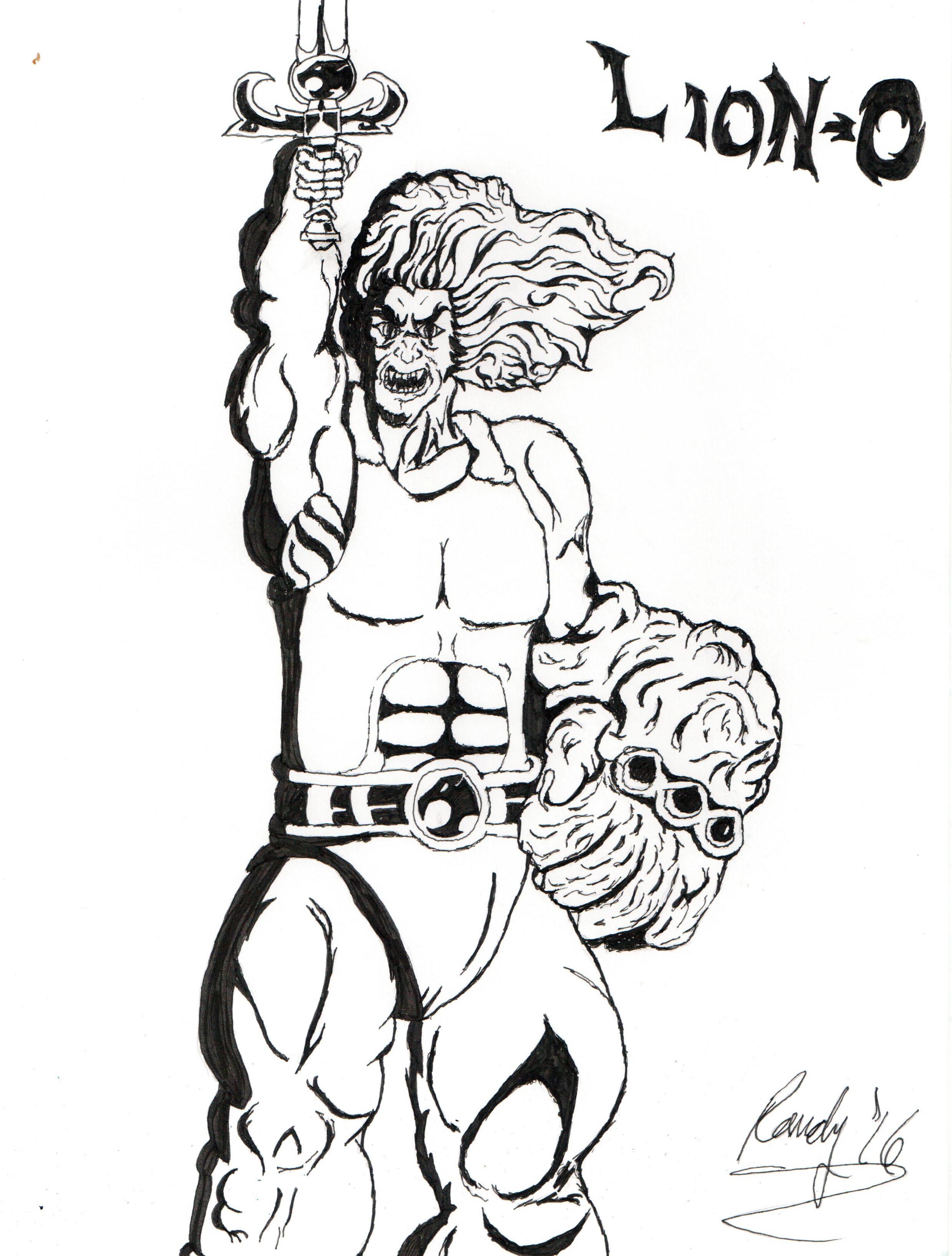 2479x3269 Thundercats Go! Lion O! My Nerdy Comic Drawings - Thundercats Drawing