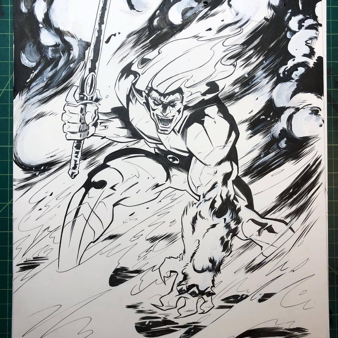 1080x1080 Tyrell Cannon Comics Lion O Commission Complete - Thundercats Drawing