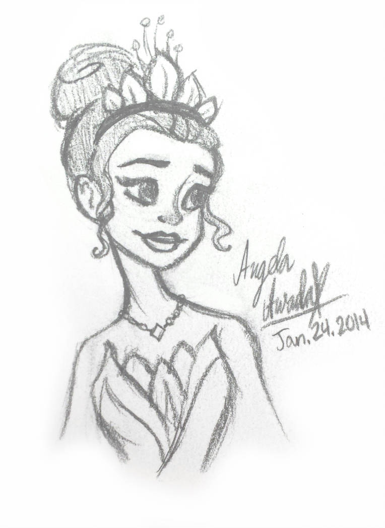 Tiana Drawing at PaintingValley.com | Explore collection of Tiana Drawing