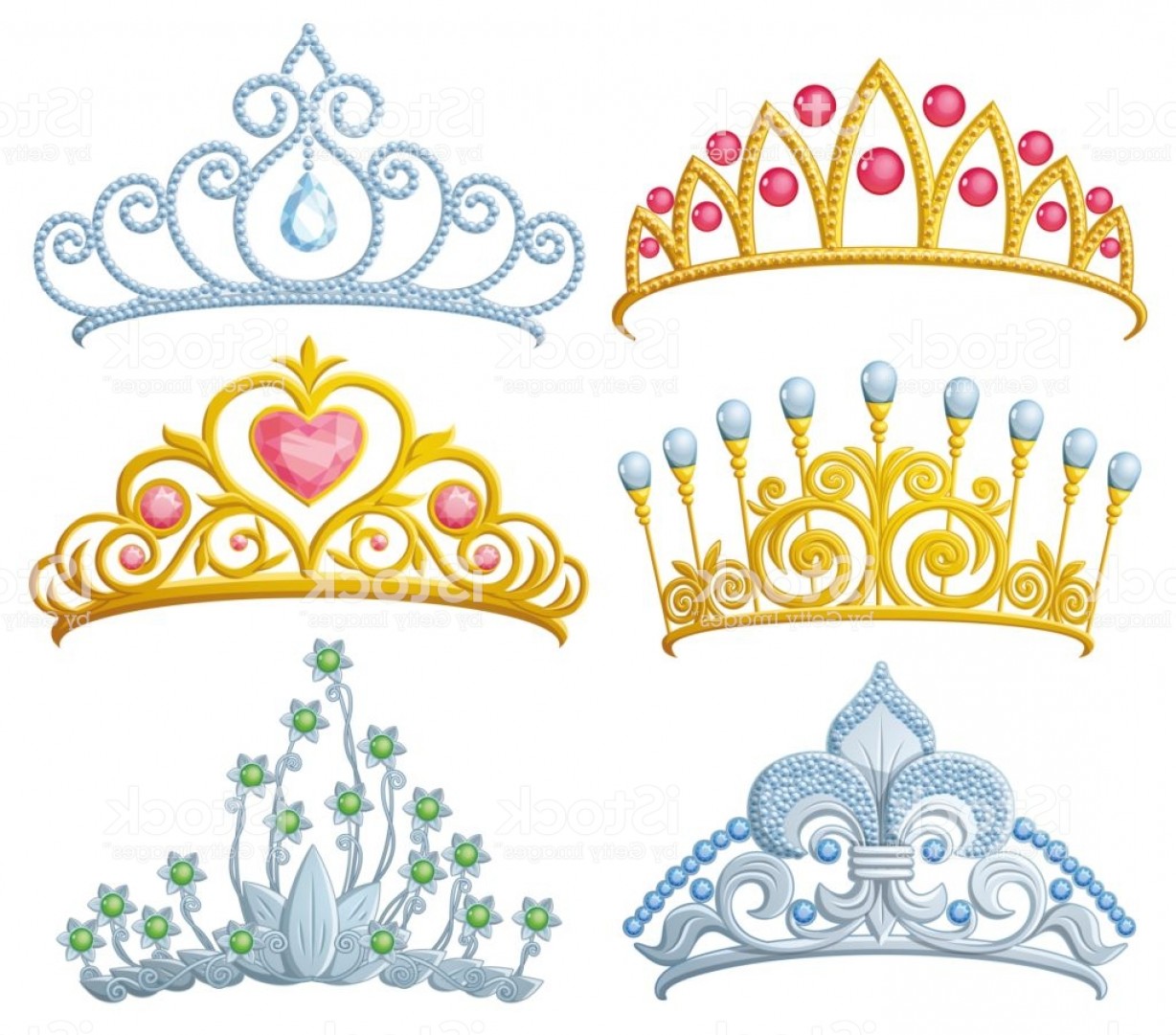 1228x1081 set of princess crowns tiara isolated gm soidergi - Tiara Drawing