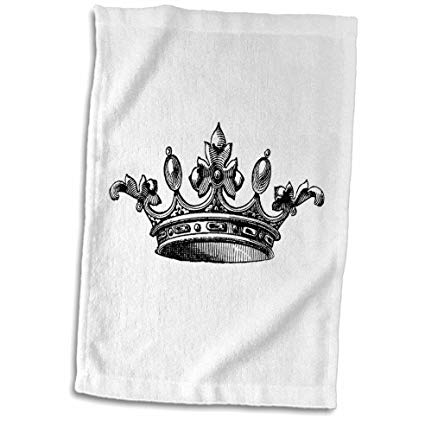 425x425 rose majestic black and white drawing royal tiara - Tiara Drawing