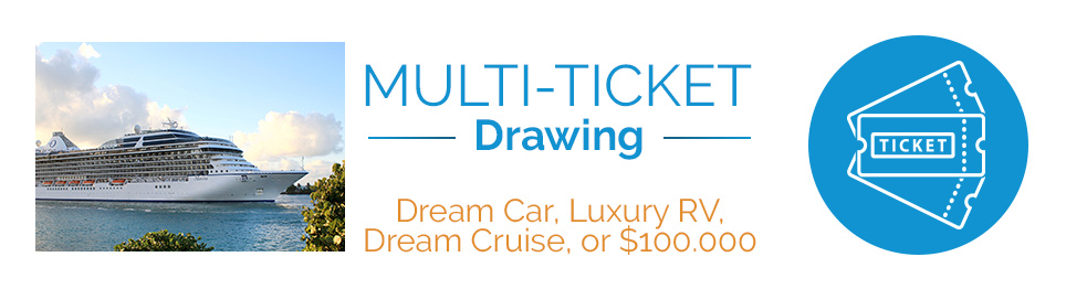 964x262 Dream House Raffle Benefiting Ronald Mcdonald House - Ticket Drawing