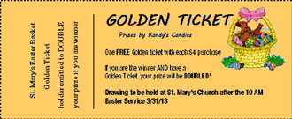 330x135 golden tickets make great incentives - Ticket Drawing