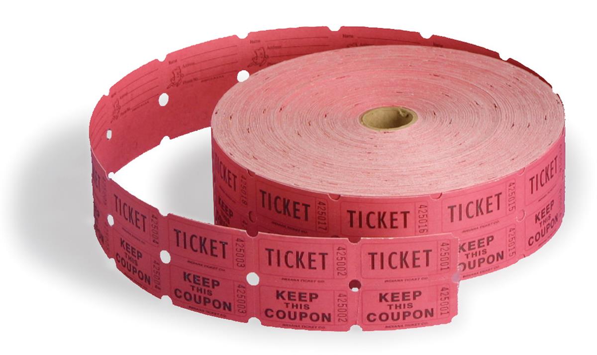 1200x713 raffle tickets, roll double drawing coupon - Ticket Drawing