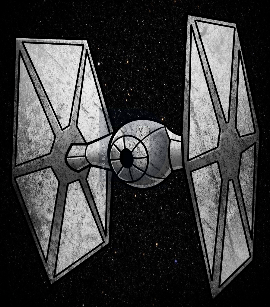 895x1019 how to draw a tie fighter easy, step - Tie Fighter Drawing
