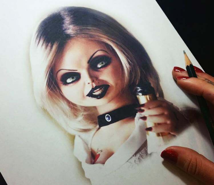 750x650 tiffany chucky drawing - Tiffany Drawing