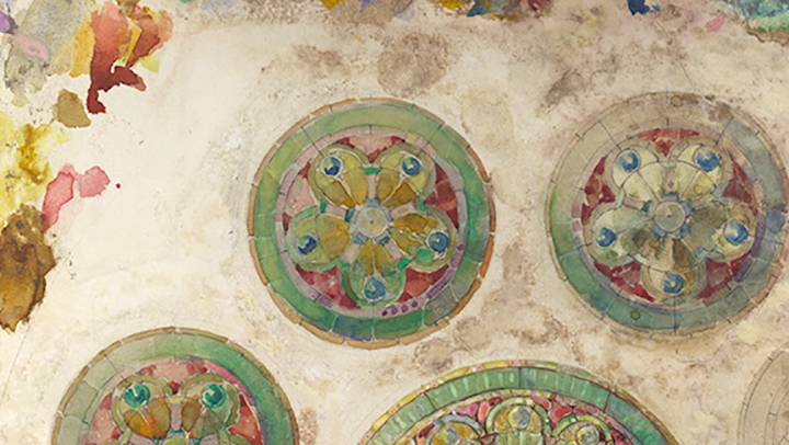 720x406 what lies beneath a tiffany drawing, part two the metropolitan - Tiffany Drawing