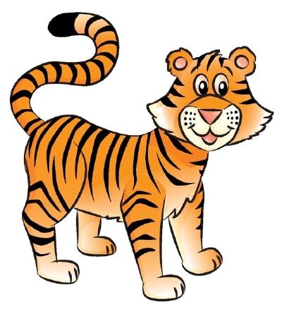 400x442 how to draw a tiger in steps school stuff tiger drawing - Tiger Cartoon Drawing