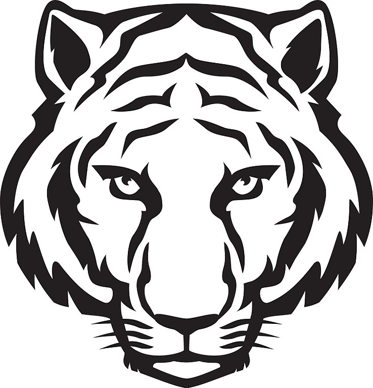 738x768 Filetiger Cartoon Face - Tiger Drawing Images