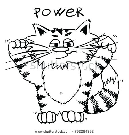 450x470 tiger outline drawing tiger white tiger outline drawing - Tiger Drawing Outline