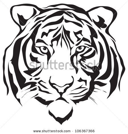 450x470 tiger face drawing easy gallery art sweet sardinia tiger face - Tiger Drawing Pictures