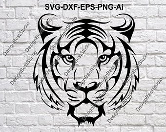 340x270 Tiger Drawing Tattoo Etsy - Tiger Drawing Tattoo