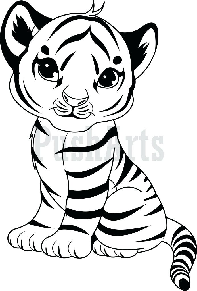 694x1024 tiger outline drawing tiger pictures to color free printable tiger - Tiger Face Outline Drawing