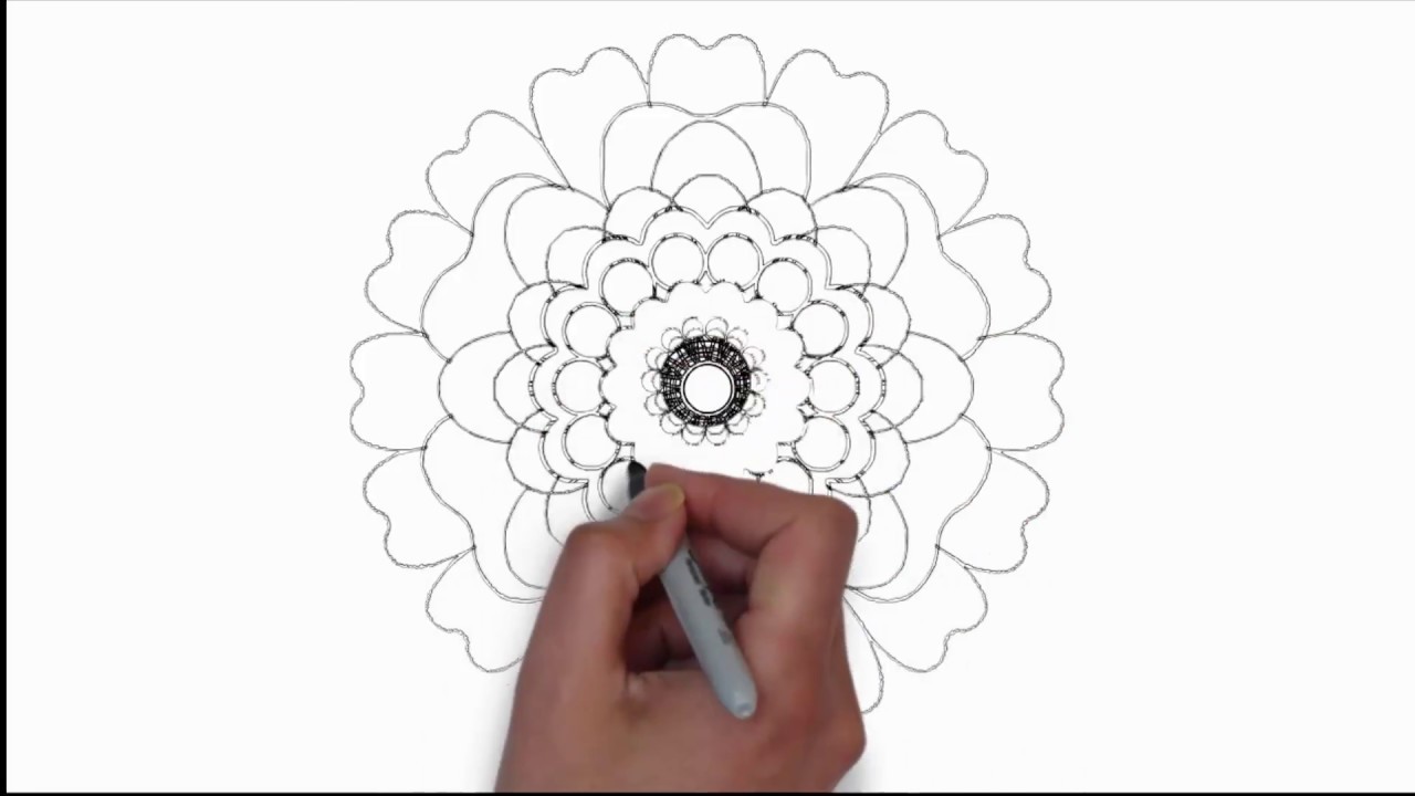 1280x720 coloring pages lily flower drawing tiger lily flower drawing - Tiger Lily Flower Drawing