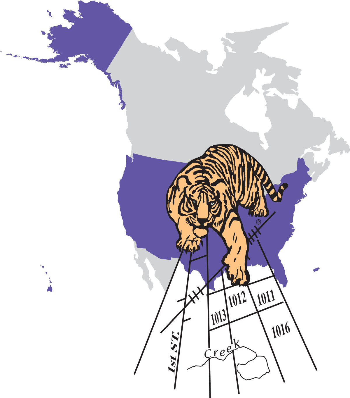 1200x1361 topologically integrated geographic encoding and referencing - Tiger Line Drawing