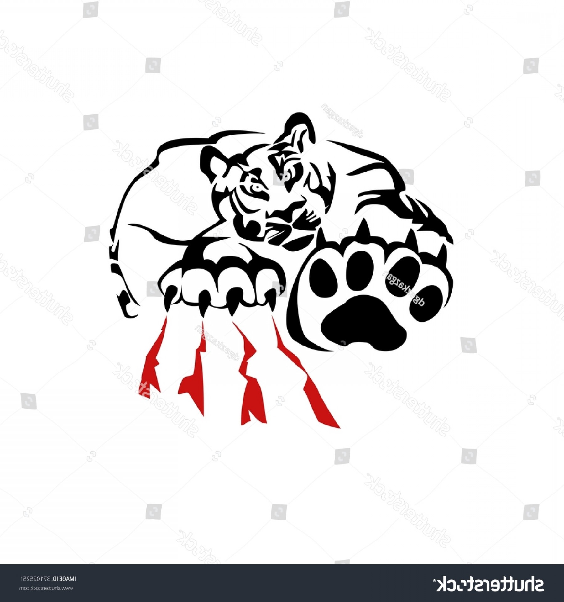 1800x1920 tiger paw print animal footprint isolated soidergi - Tiger Paw Drawing