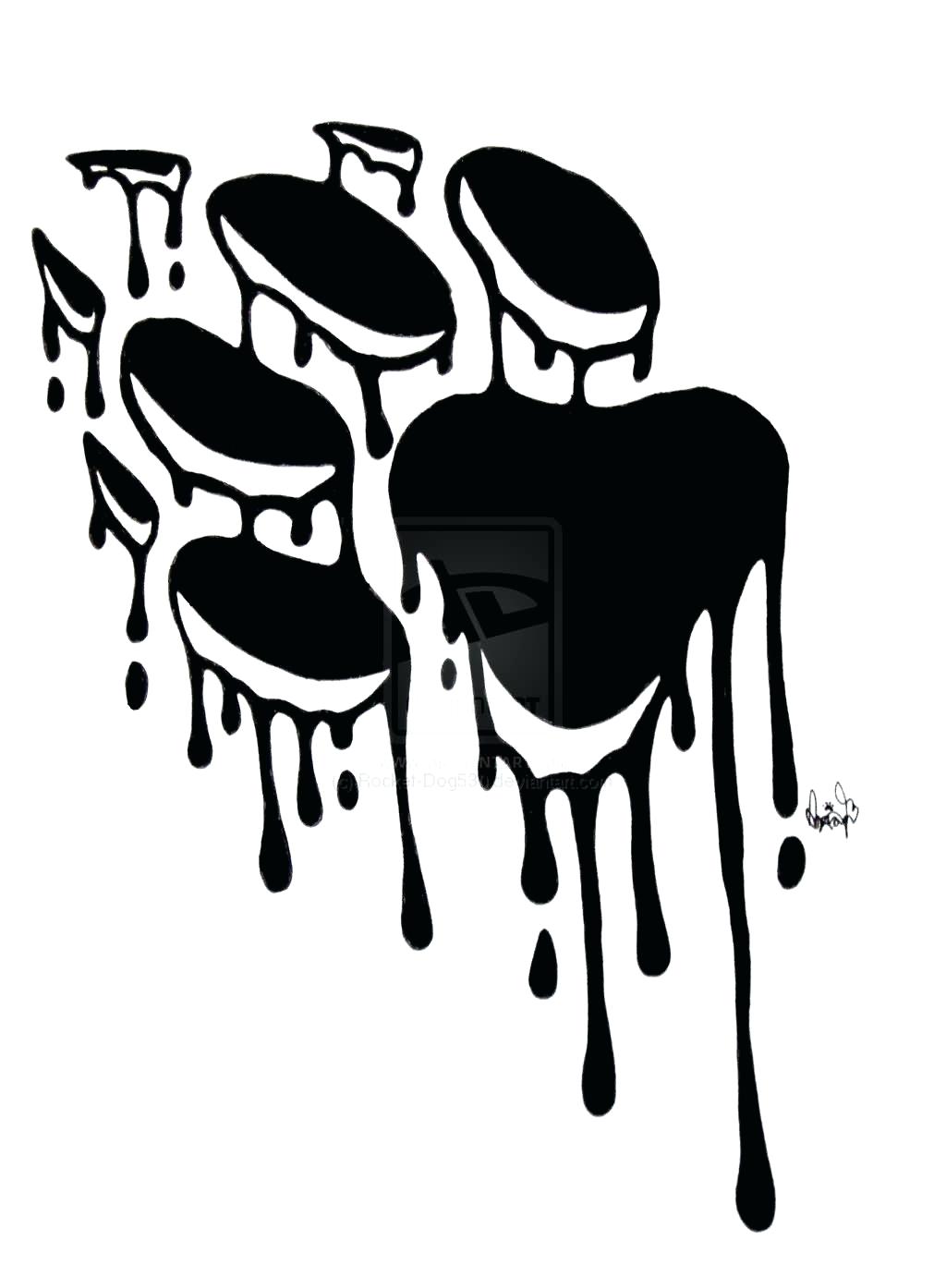 1024x1394 Tiger Print Template - Tiger Print Drawing