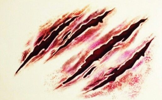 516x320 wolf claw marks wolves claw tattoo, scratch tattoo, mark tattoo - Tiger Scratch Drawing