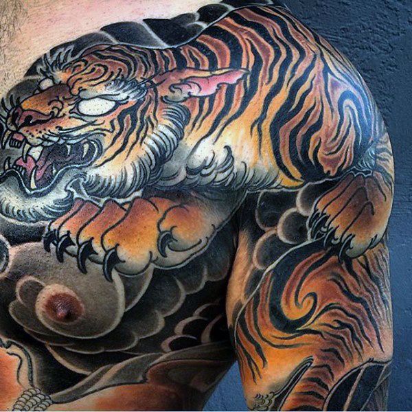 600x600 best tiger tattoo designs representing the glorious beasts - Tiger Tattoo Drawing