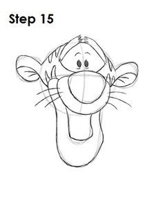 236x305 Tigger Drawing Drawings Drawings, Disney Drawings, Disney - Tigger Drawing